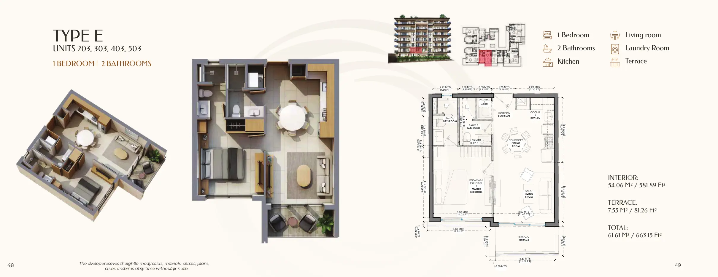Type E plan